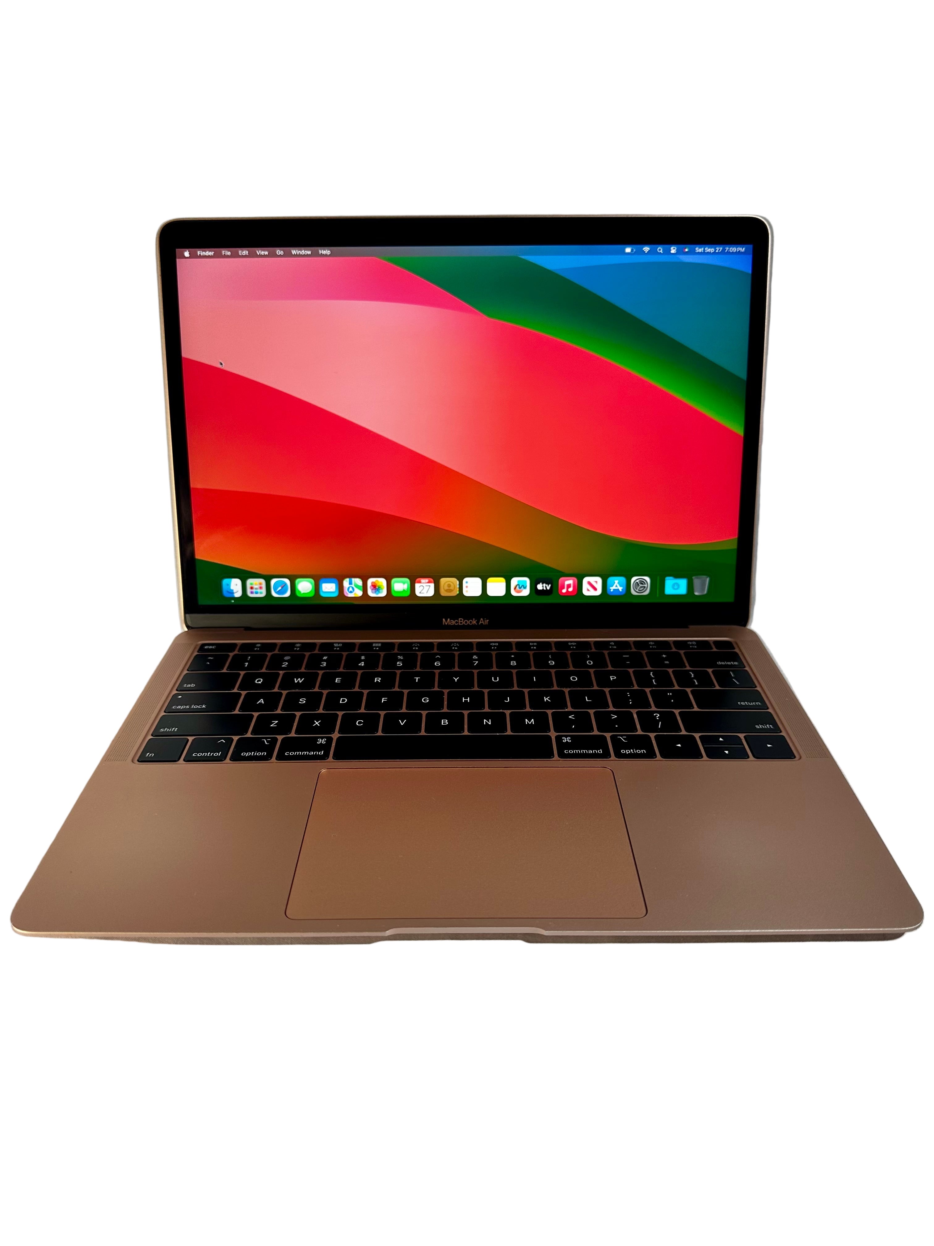 2018 Apple MacBook Air Retina 13-Inch – Rose Gold - Intel Core i5, 8GB RAM, 128GB SSD – Ultra-Thin Laptop - Used