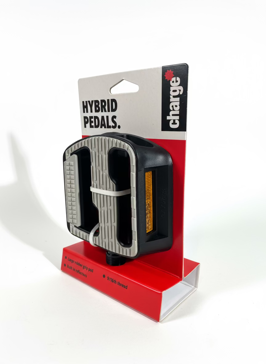 Charge Hybrid Bike Pedals – 9/16" Thread