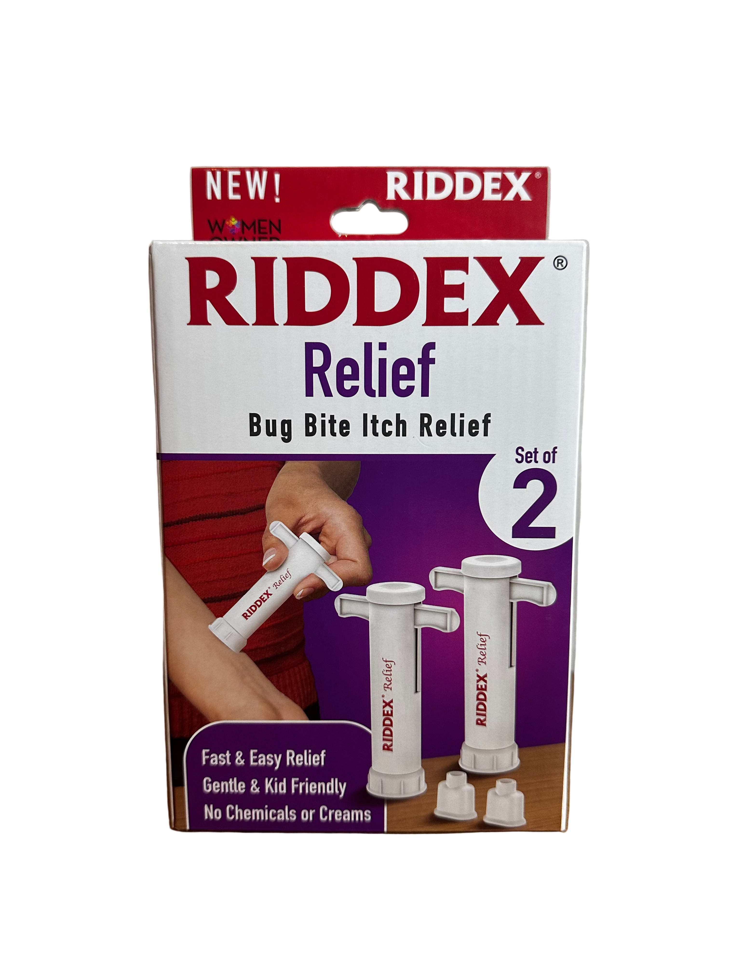 RIDDEX Relief Bug Bite Itch Relief Tool – Set of 2