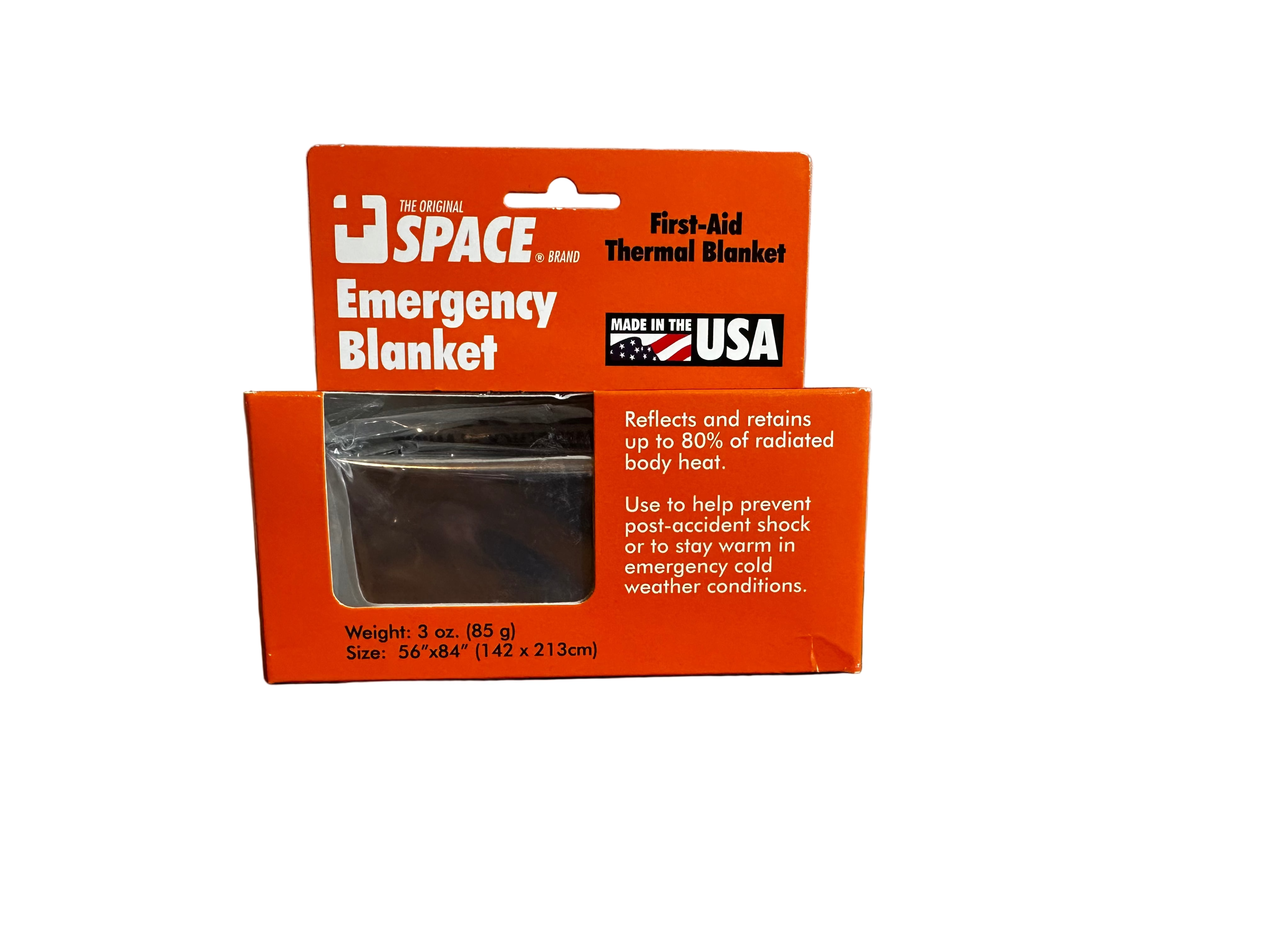 Space Brand Emergency Thermal Blanket – First-Aid Survival Blanket