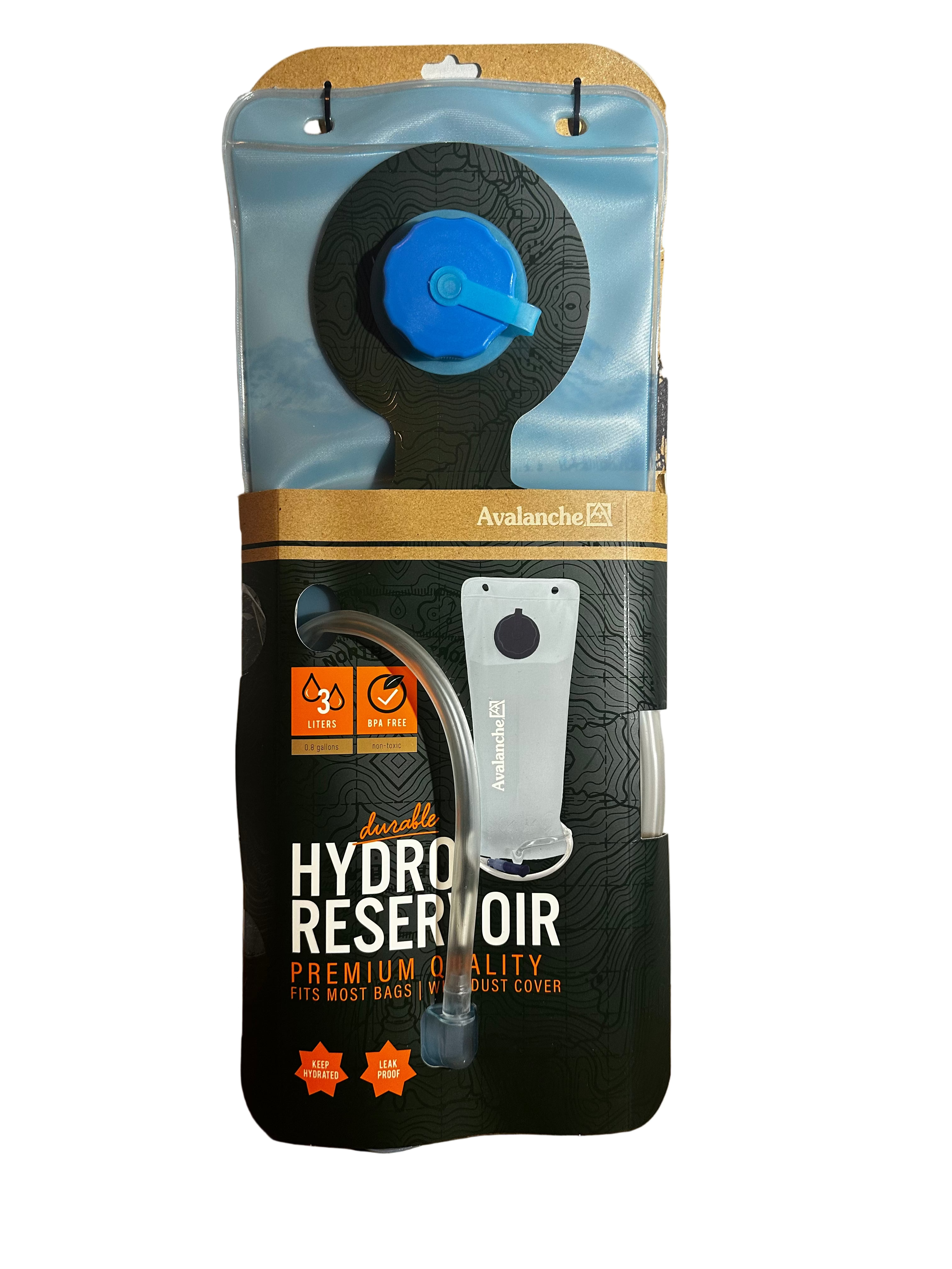 Avalanche Hydro Reservoir — 3 Liter BPA-Free Hydration Bladder