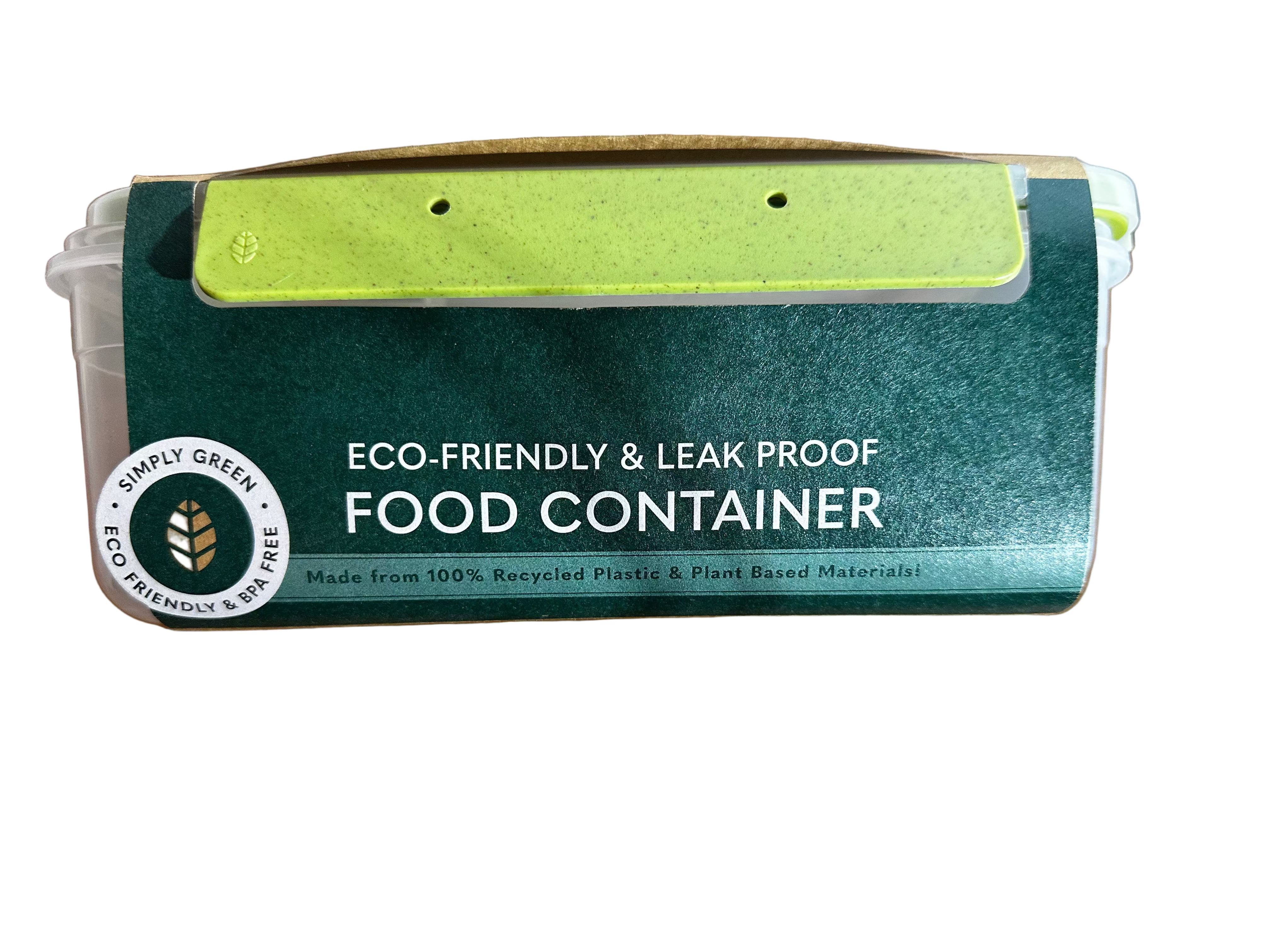 Simply Green Eco-Friendly Food Container – 2500 ml (6.3 cups)
