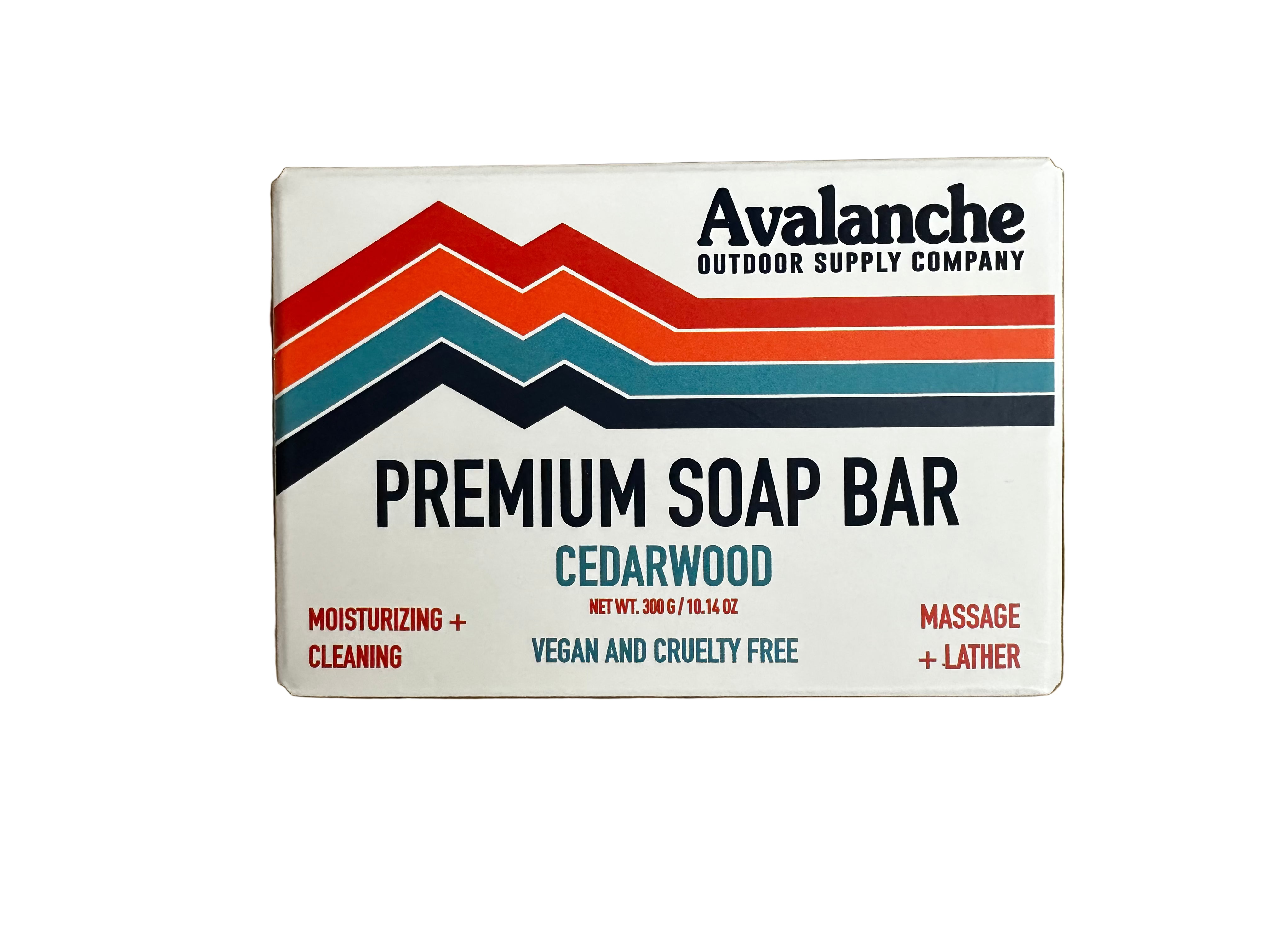 Avalanche Premium Soap Bar – Cedarwood (10.14 oz)