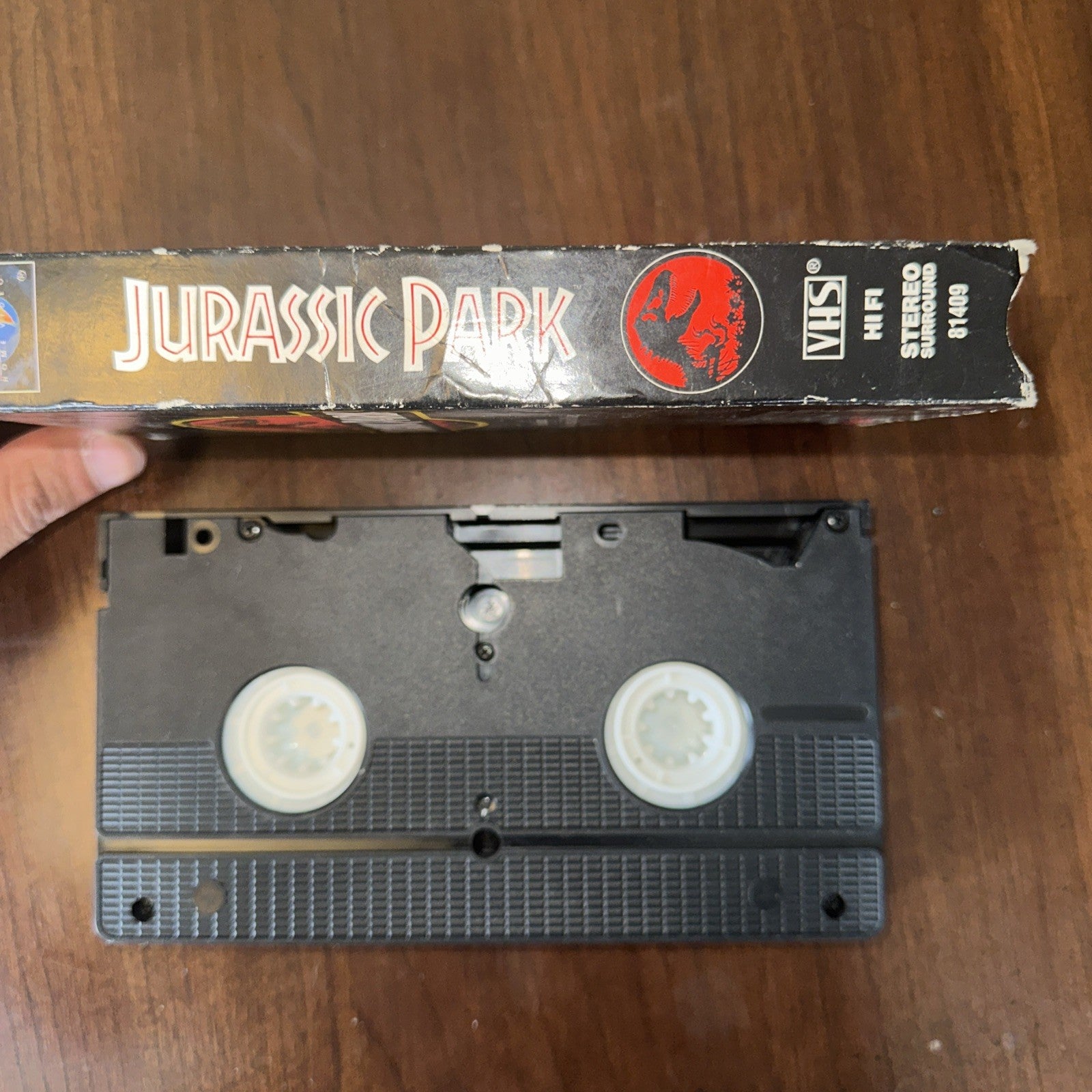Jurassic Park by Steven Spielberg VHS 1993 Original Cast Of Actors. Adventure