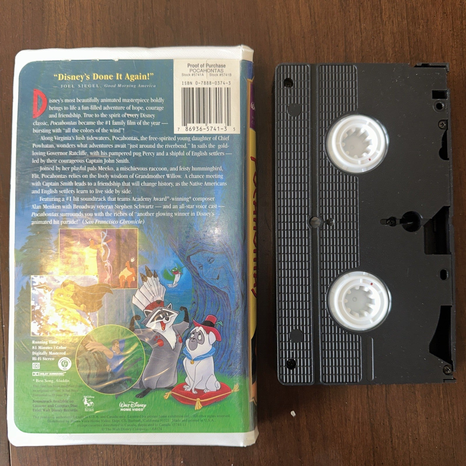 Pocahontas (VHS, 1996)