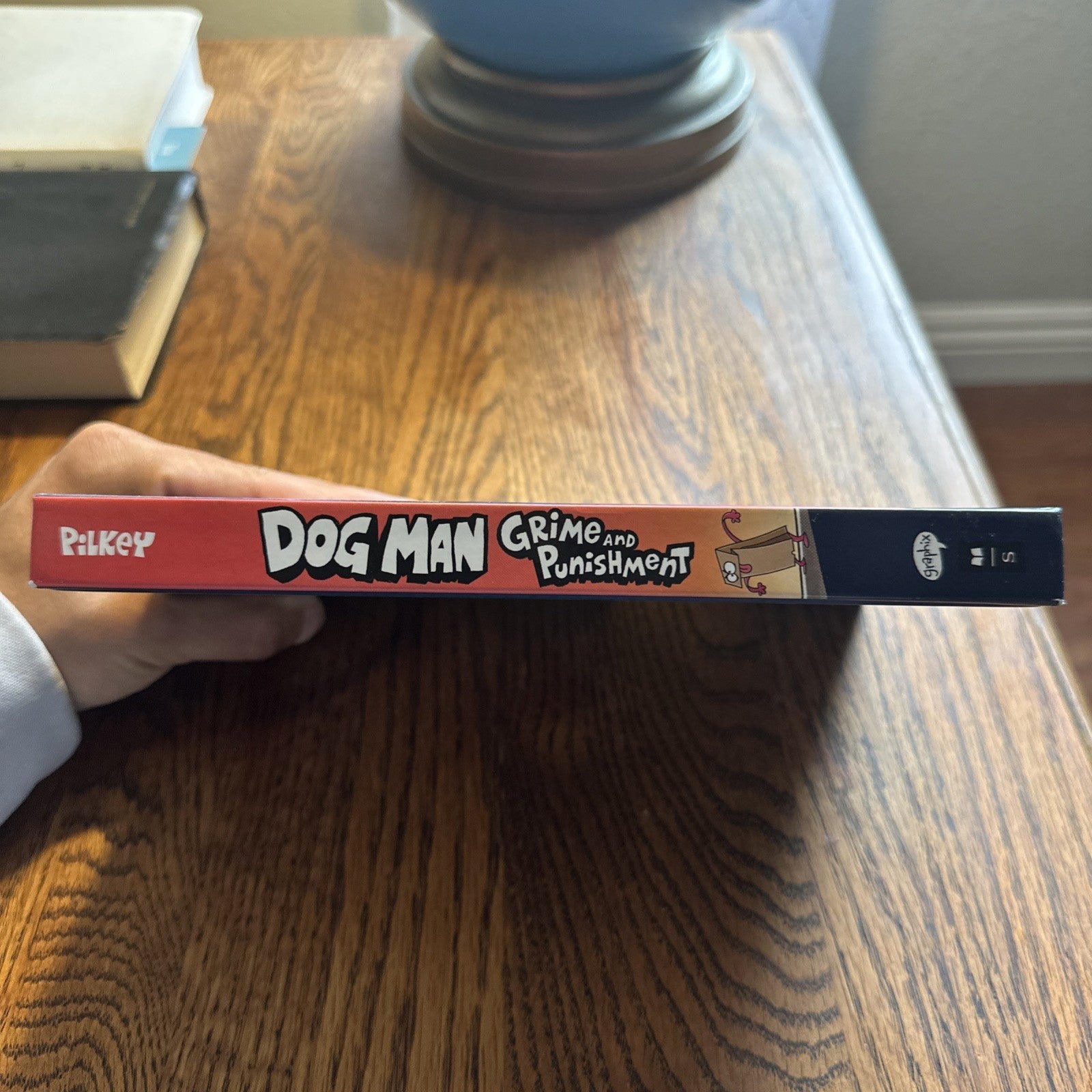 Dog Man Comic Book Grime And Punishment Dav Pilkey Hardcover
