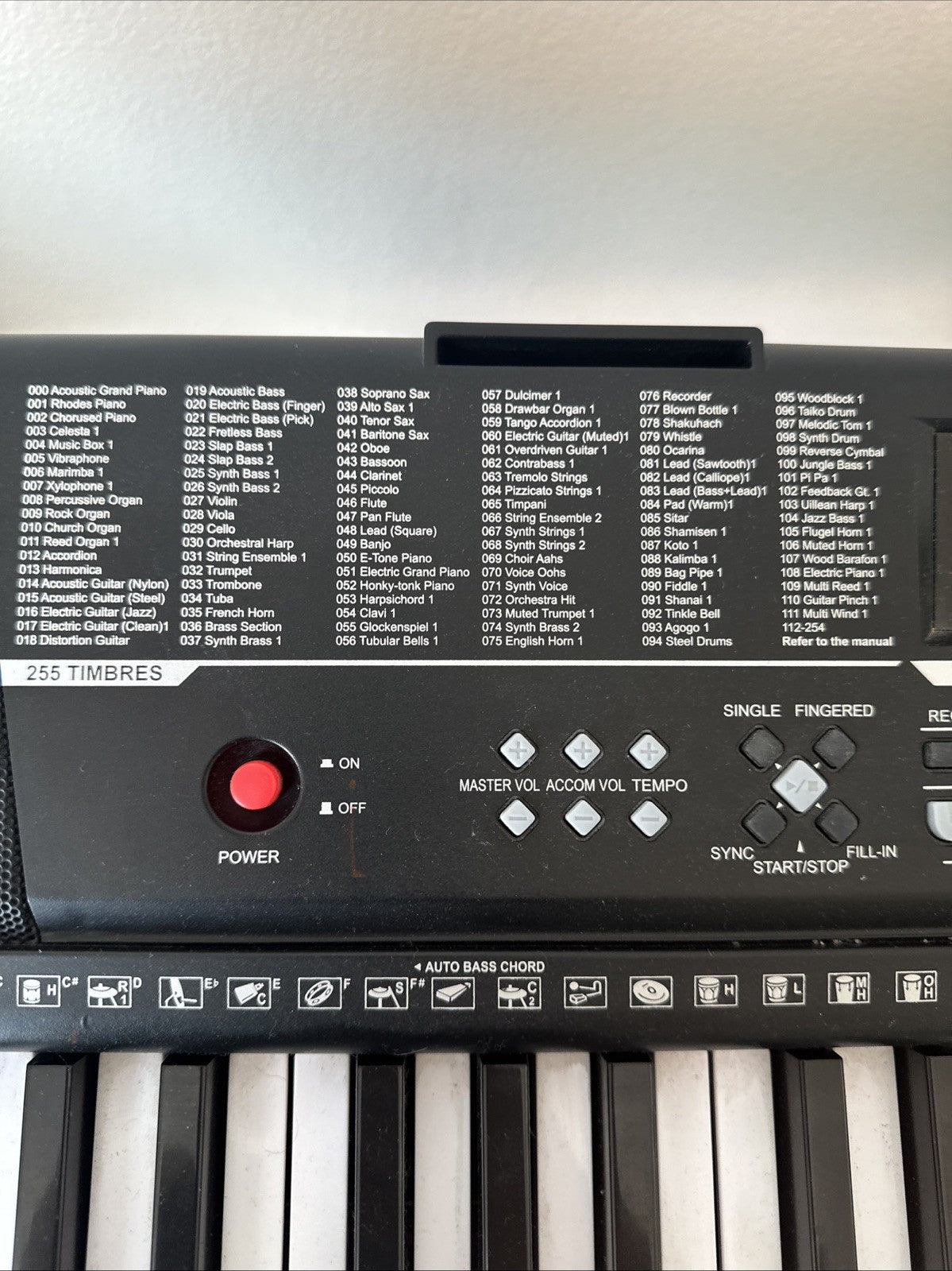 Joy JK-63M 61key Standard Keys Keyboard with stand.