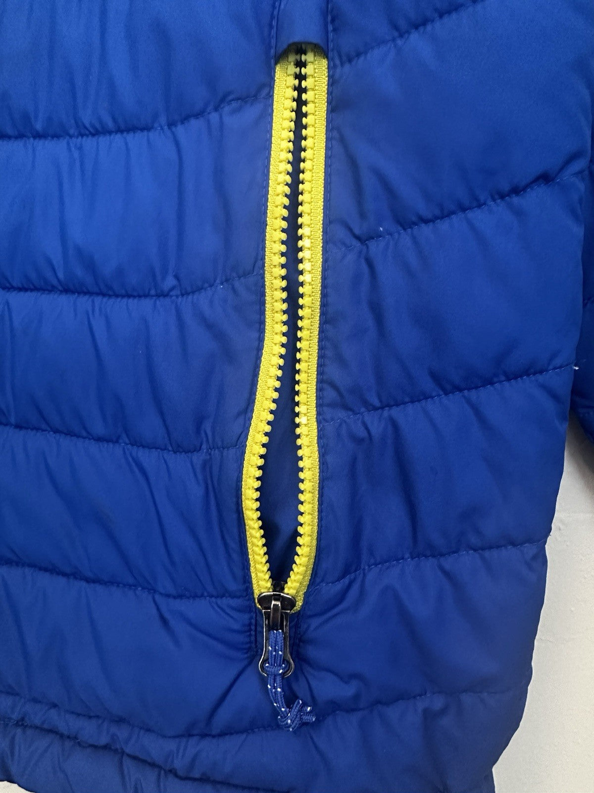Columbia Jacket Men Large Blue Thermal Coil Puffer Insulated Outdoor Full Zip