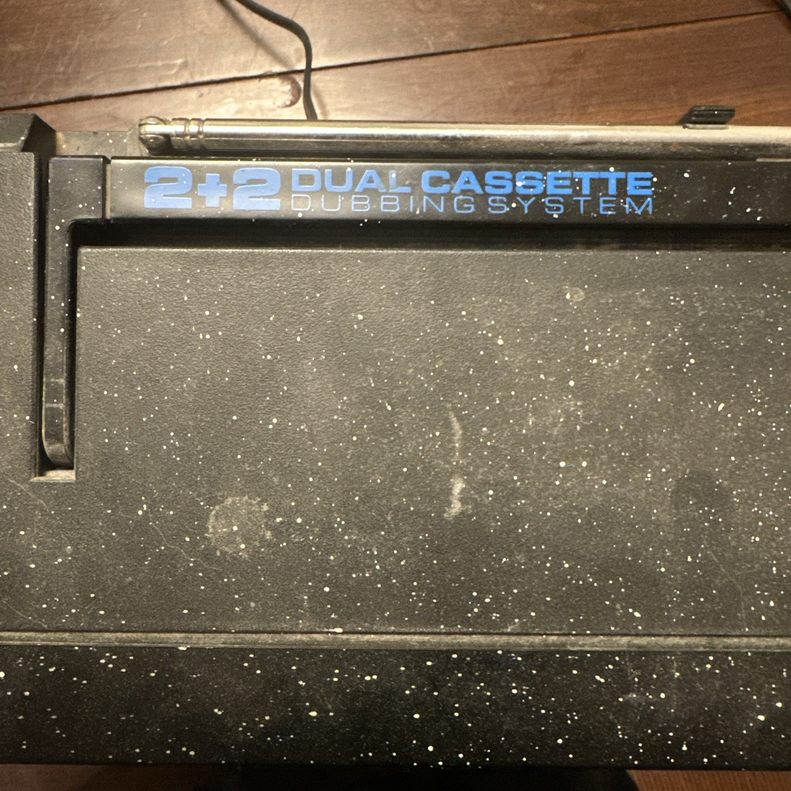 GE 2+2 dual cassette dubbing system model 3-5671A