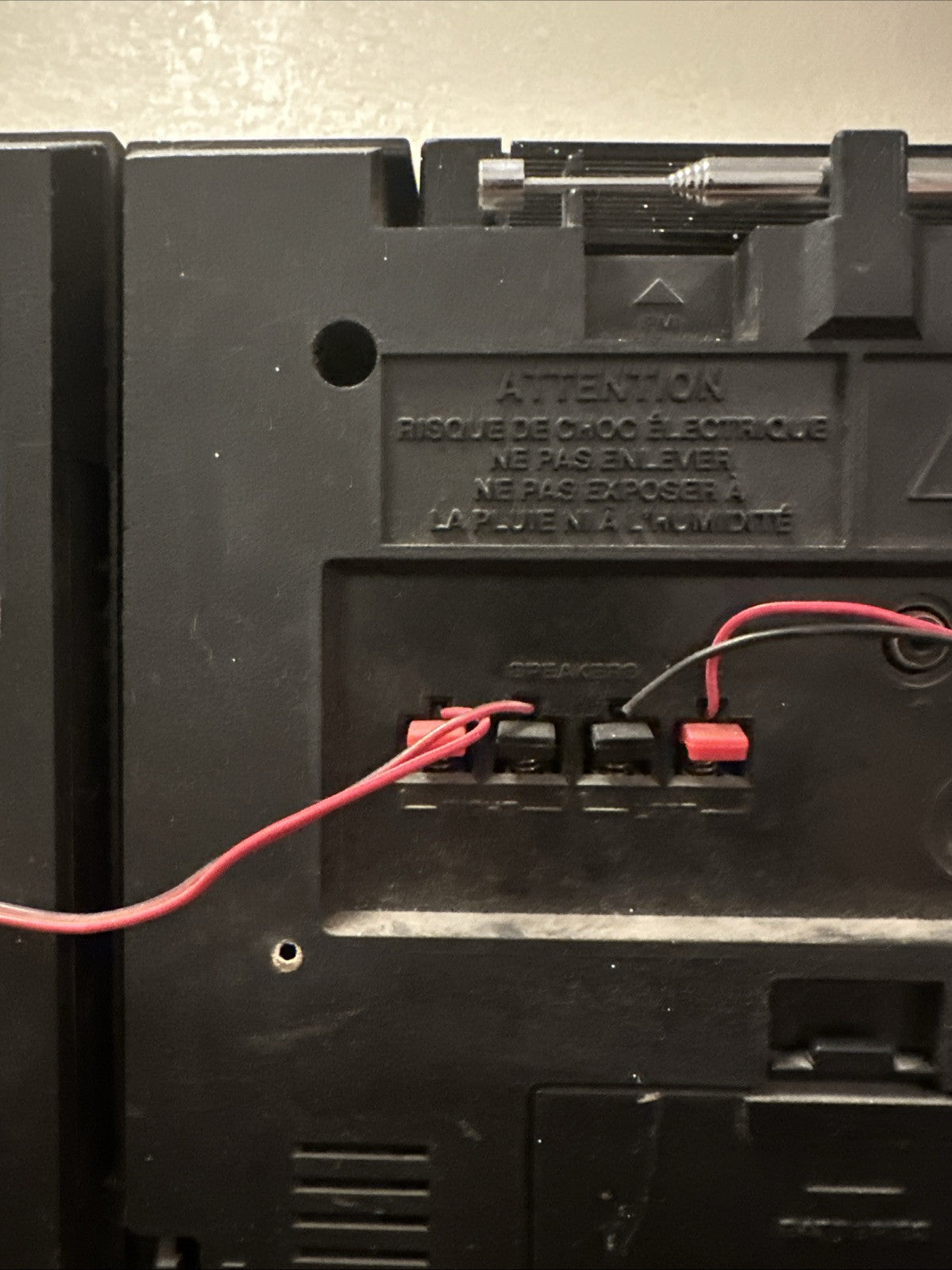GE 2+2 dual cassette dubbing system model 3-5671A