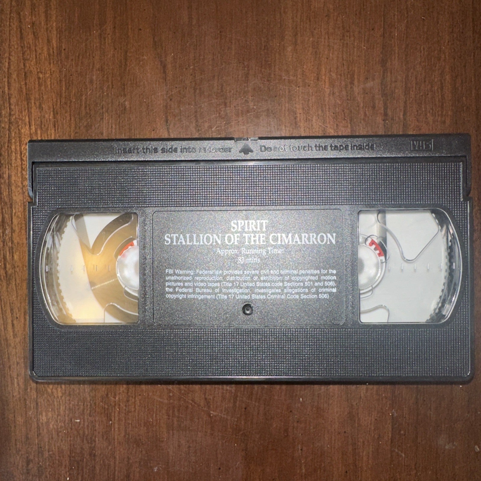 Spirit: Stallion of the Cimarron VHS 2002 Clamshell